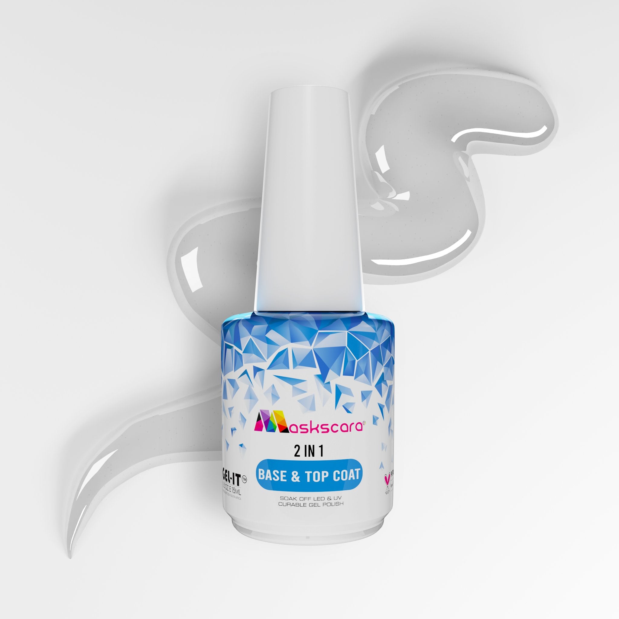 <img scr = “Maskscara 2 in 1 Base and Top Coat.jpg” alt = “2 in 1 Base and Top Coat by the brand Maskscara”>