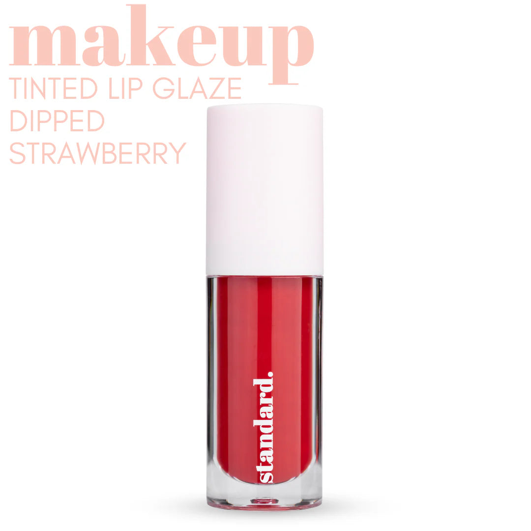 Dipped Strawberry Tinted Lip Glaze