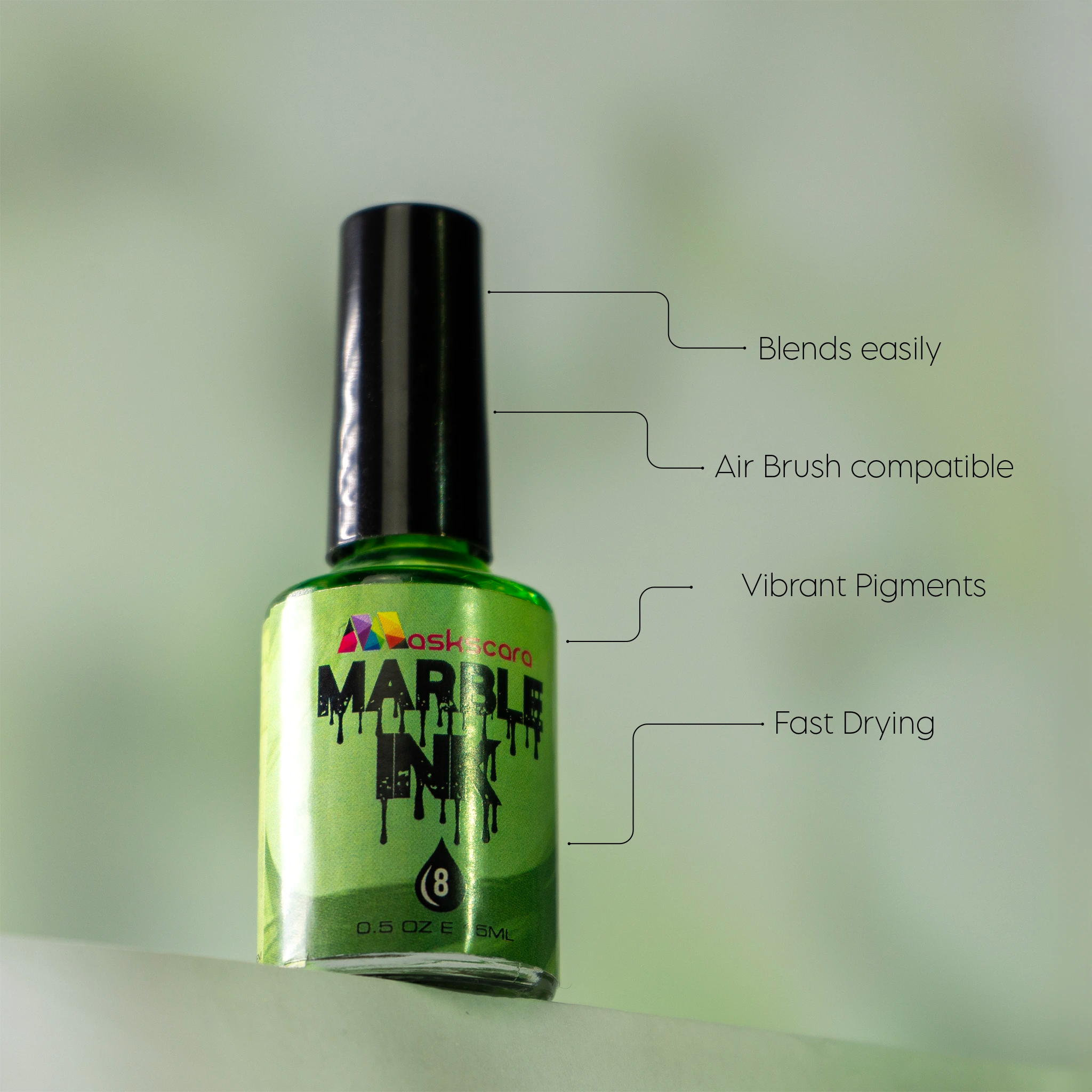 Green Marble Ink - 15ml