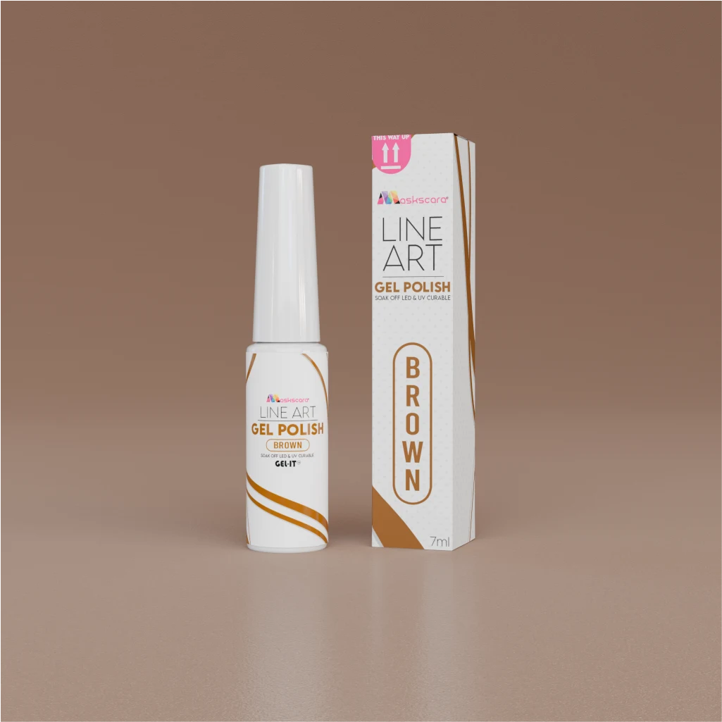 Line Art Gel 7ml - Brown