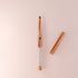 <img scr = “Maskscara Rose Gold no.6 Round Gel Brush.jpg” alt = “Size 6 Rose Gold round gel brush by the brand Maskscara”>