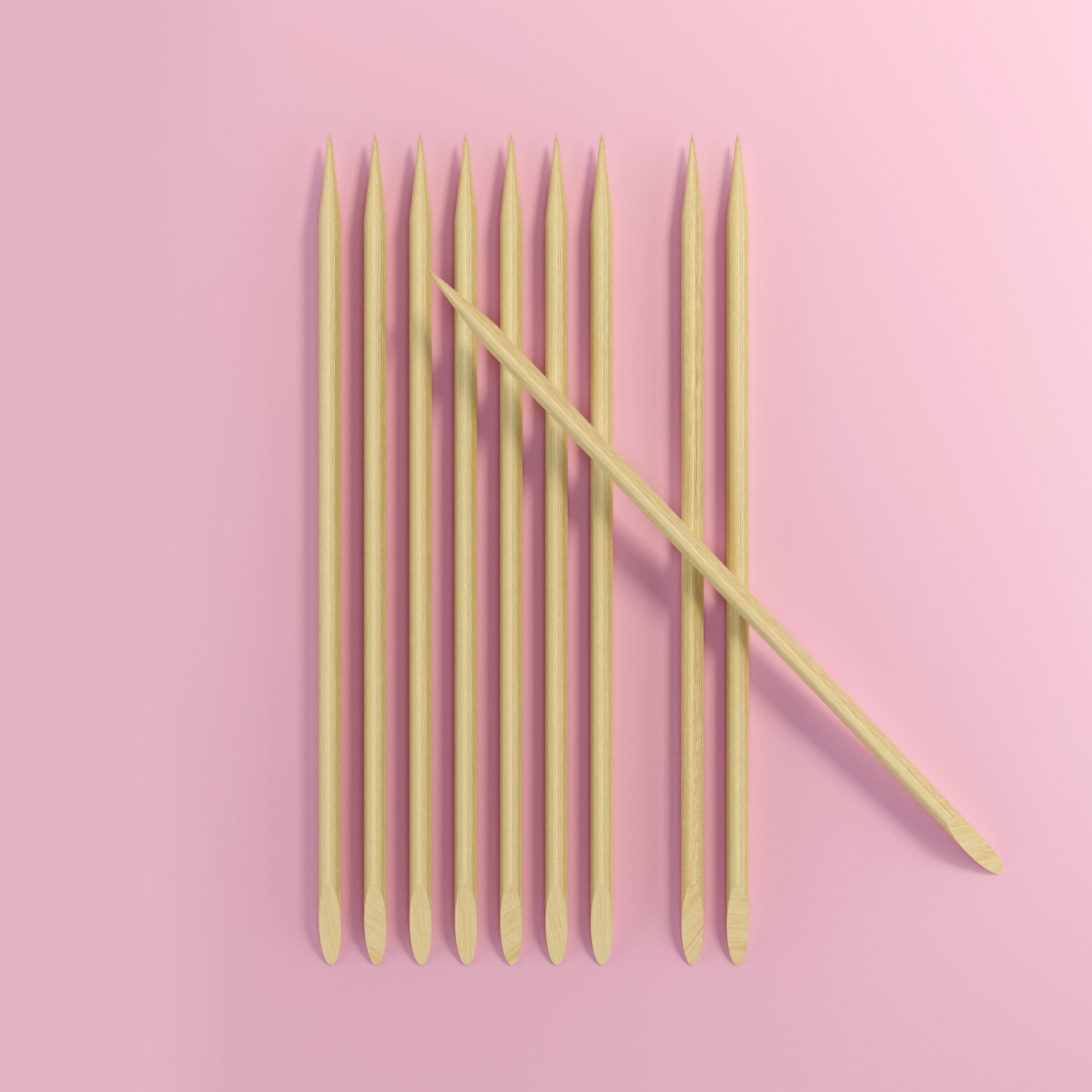 <img scr = “ Maskscara Orange Sticks.jpg” alt = “ Wooden Cuticle Sticks by the brand Maskscara”>