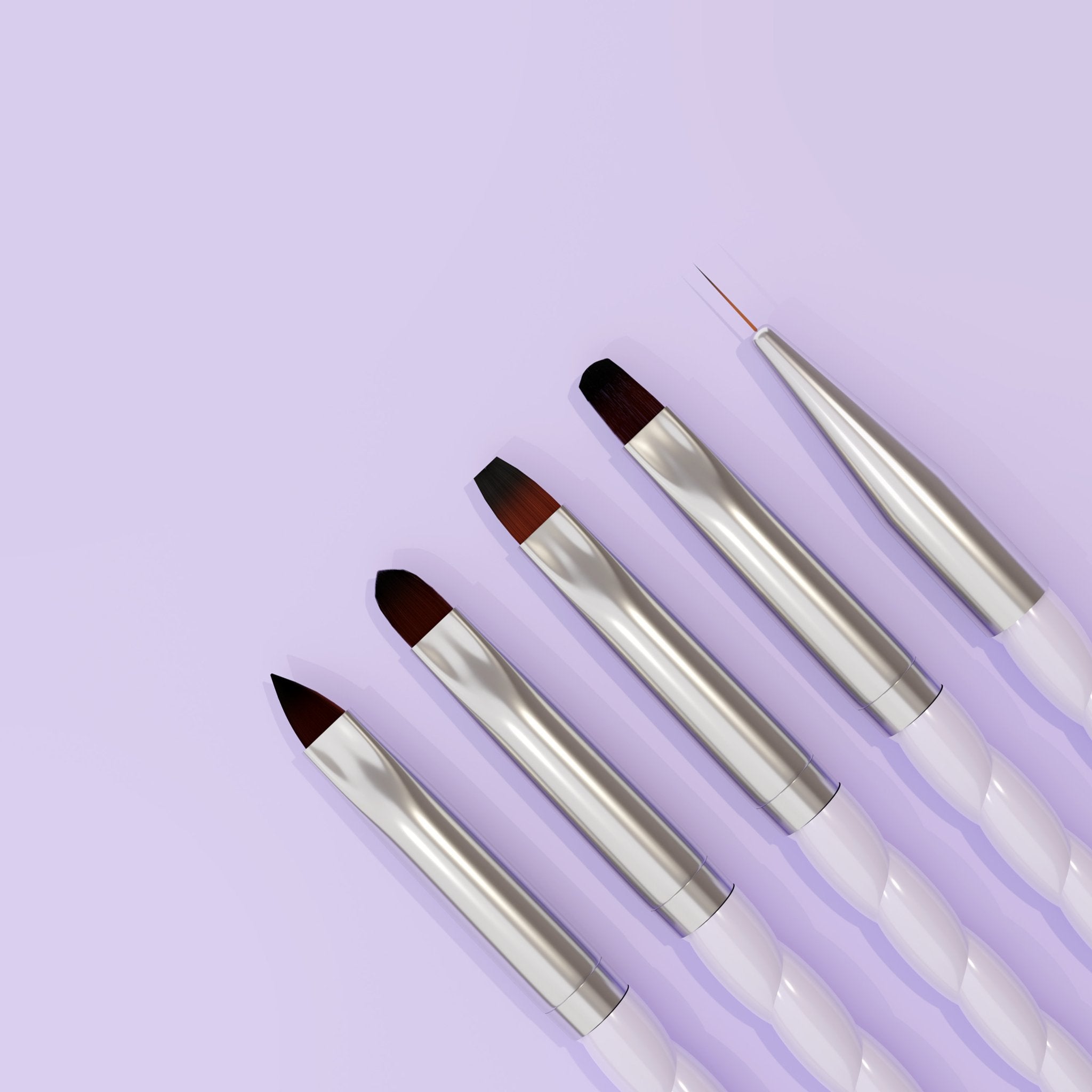 <img scr = “ Maskscara Unicorn Brush Set.jpg” alt = “ Unicorn Nail Art Brush Set by the brand Maskscara”>