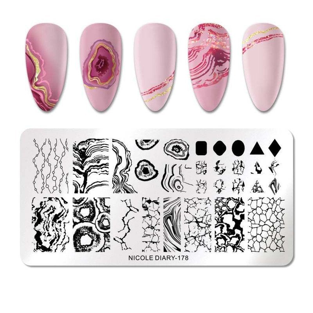 BP Stamping Plate - Nicole Diary (178) - Maskscara