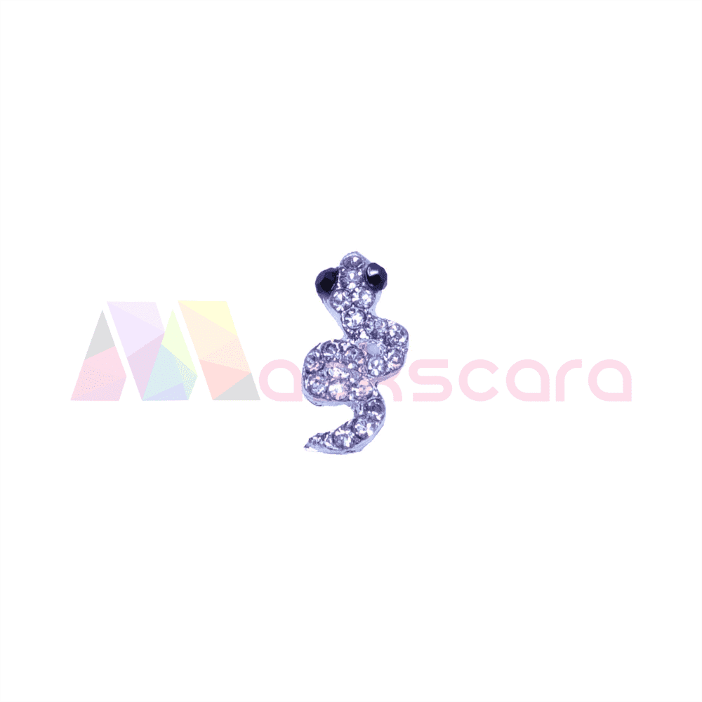 Silver Snake Gems (5 Pcs) - Maskscara