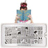 Moyou London Stamping Plate - Literature 08 - Maskscara