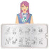 Moyou London Stamping Plate - Origami 06 - Maskscara