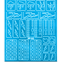 Laser Foil Sticker - (LFSW12) - Maskscara