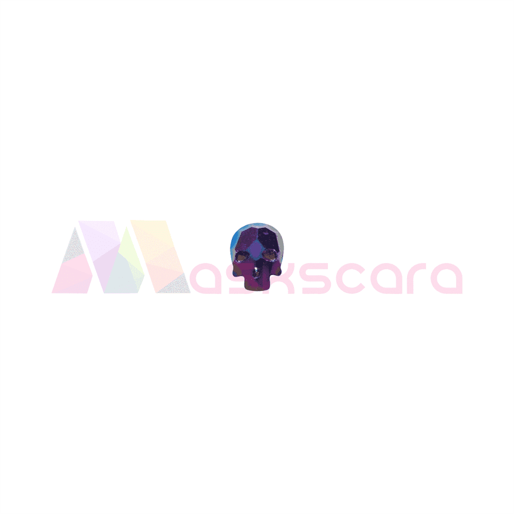 Oilslick Skull Gems (5 Pcs) - Maskscara