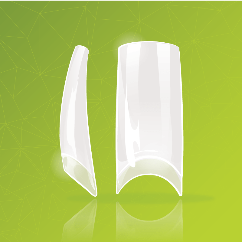Cut Out Tips - Natural Square (6) - Maskscara