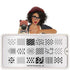 Moyou London Stamping Plate - Hipster 08 - Maskscara
