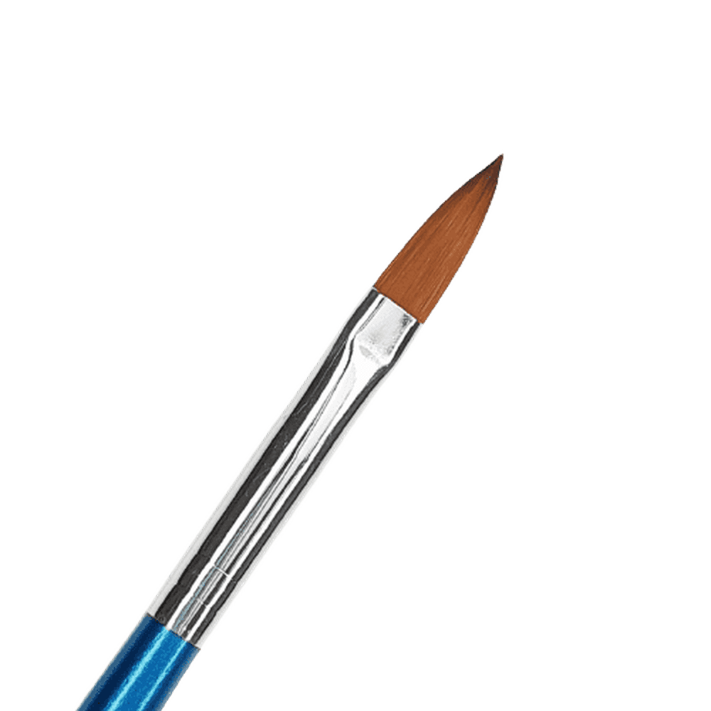 No. 8 Acrylic Brush - Wooden Handle - Maskscara