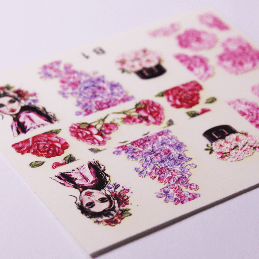 Flowers Water Transfer - 1 - Maskscara