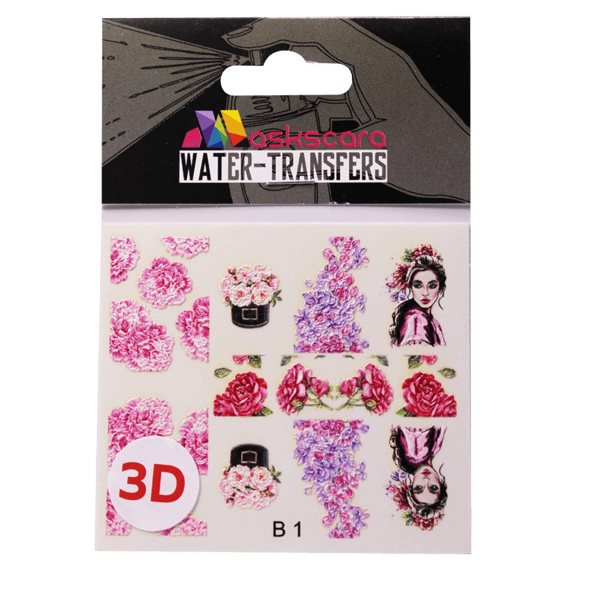 Flowers Water Transfer - 1 - Maskscara
