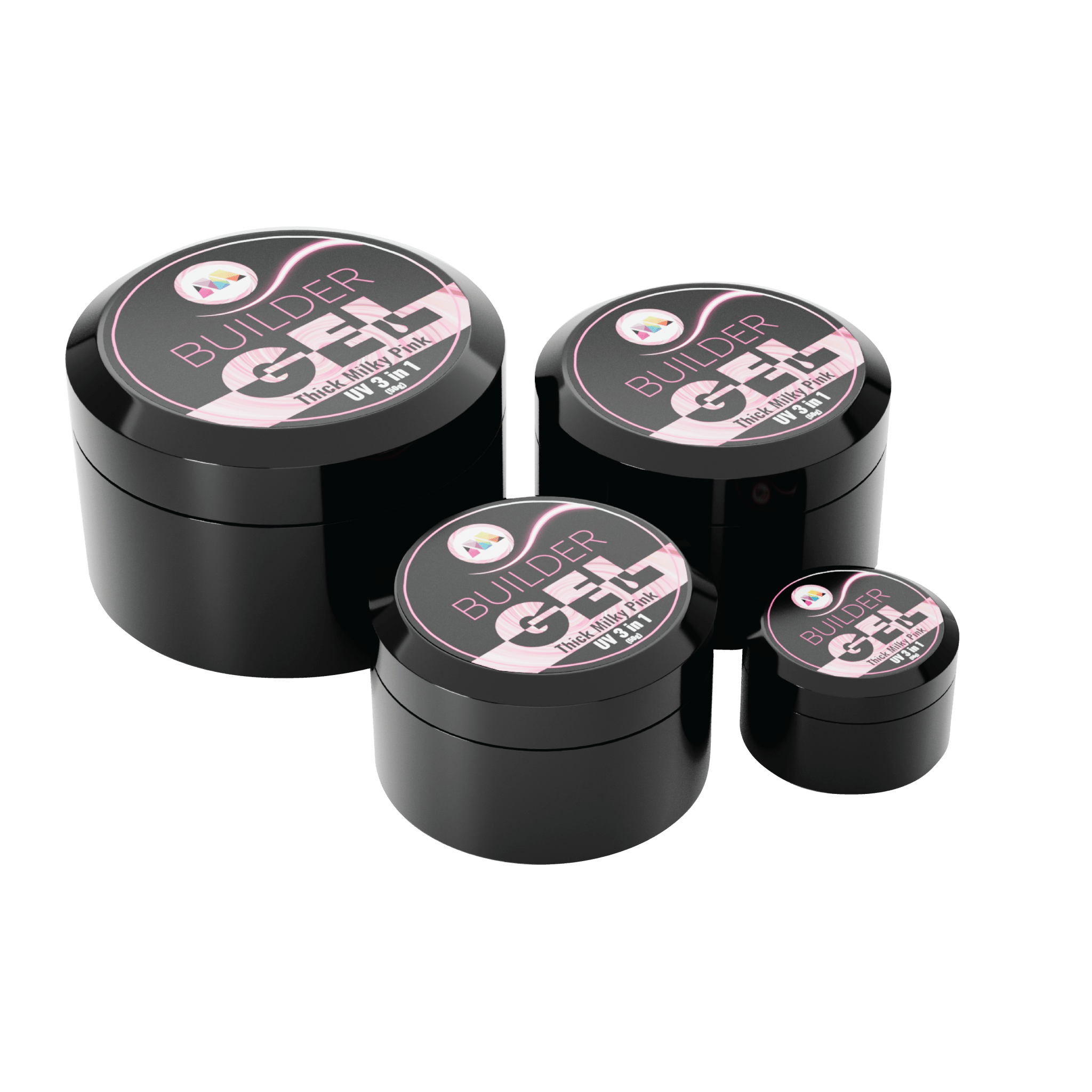 Thick Milky Pink UV Builder Gel - 5g - Maskscara