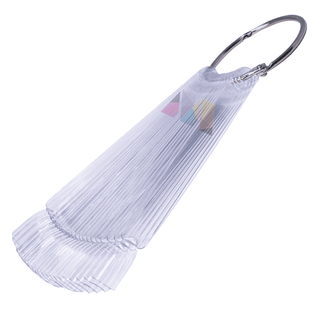 Colour Display Sticks - Clear (40 Pcs) - Maskscara
