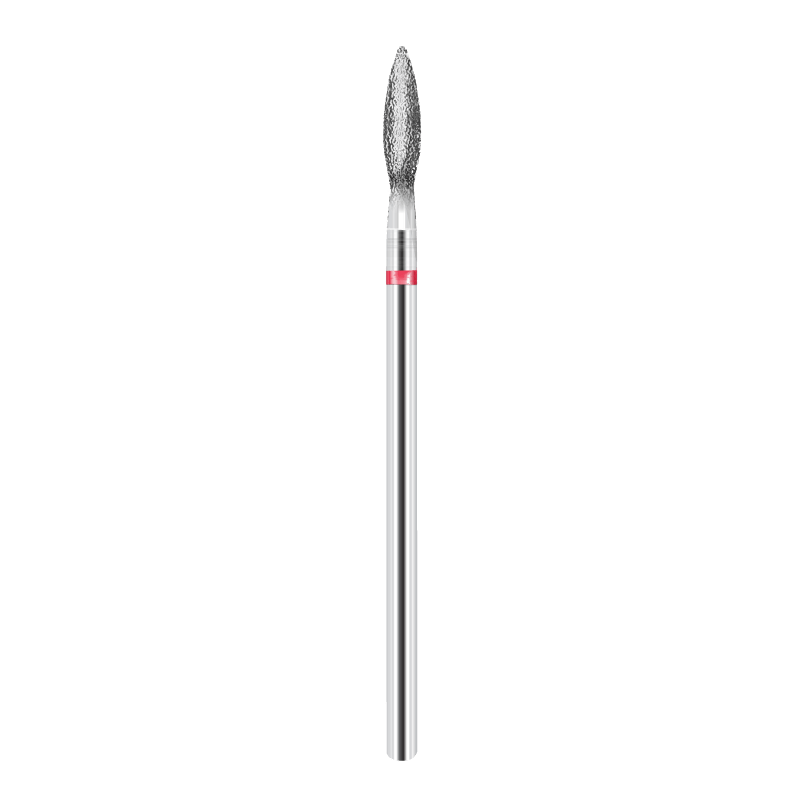 Diamond E-File Bit - Fine X Russian Oval Cuticle Bit - Maskscara
