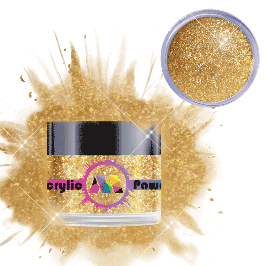 Fool's Gold - 10g Professional Colour Acrylic - Maskscara
