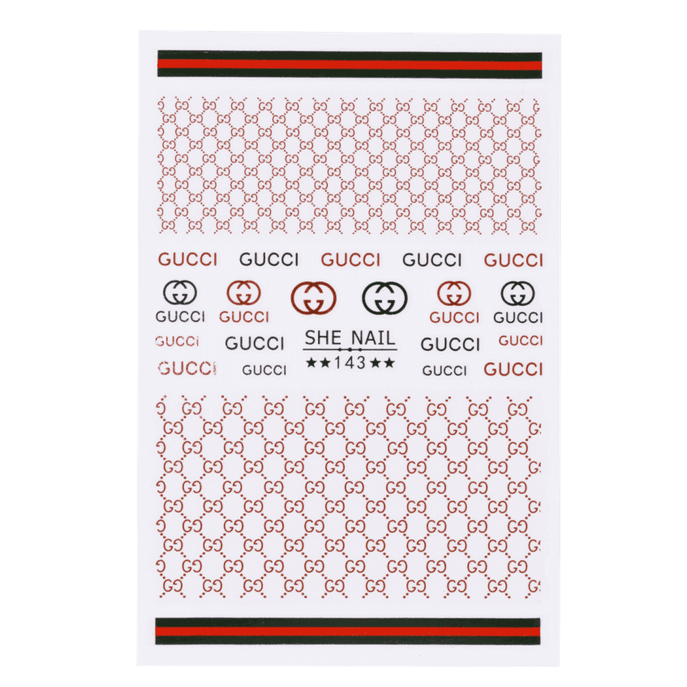Nail Art Sticker - She Nail Fashion Sticker (SHENAILFSGCGC143) - Maskscara