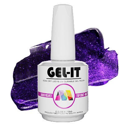 Liquid Velvet Non Wipe Top Coat - Amethyst - Maskscara