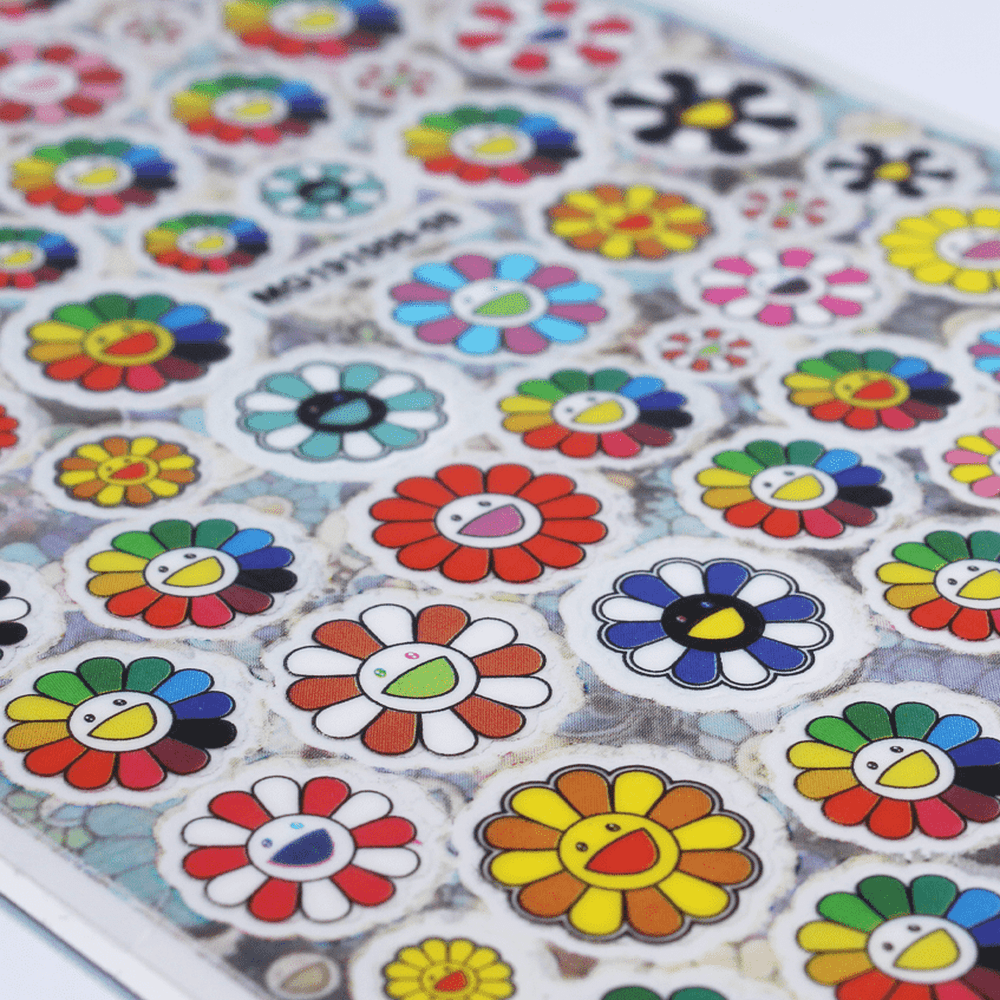 Nail Art Sticker - Sunflower Cartoon ( MG191000608) - Maskscara