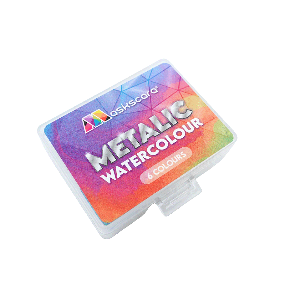 Metallic Water Colour Set - Maskscara