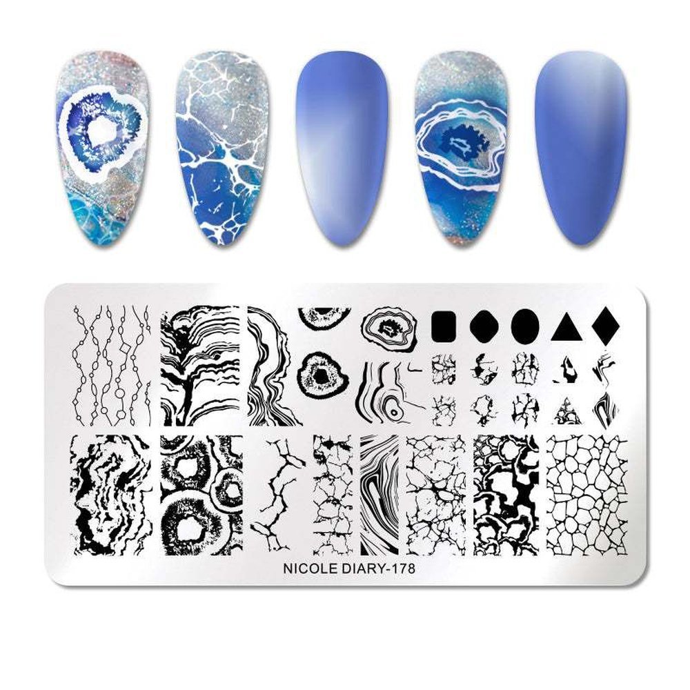 BP Stamping Plate - Nicole Diary (178) - Maskscara
