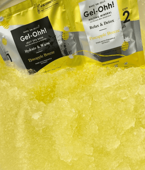 Avry Beauty Gel-Ohh Jelly Spa Pedi Bath - Pineapple Breeze - Maskscara