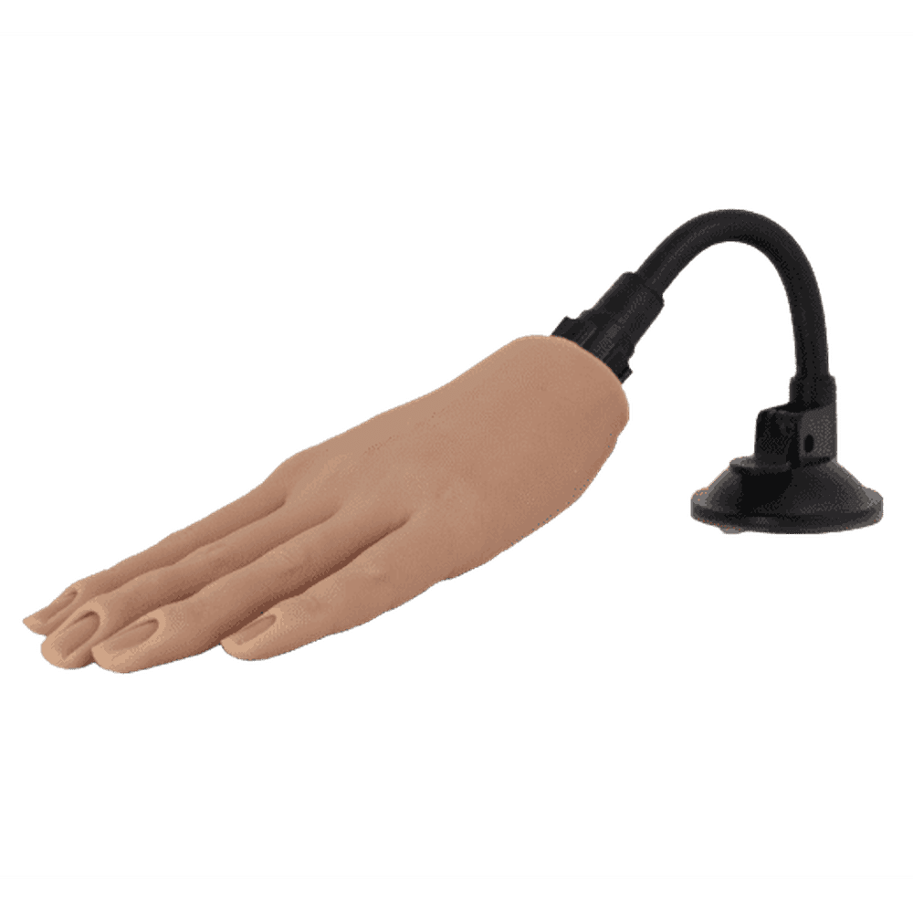 Silicone Practice Hand with stand - 02 Honey - Maskscara