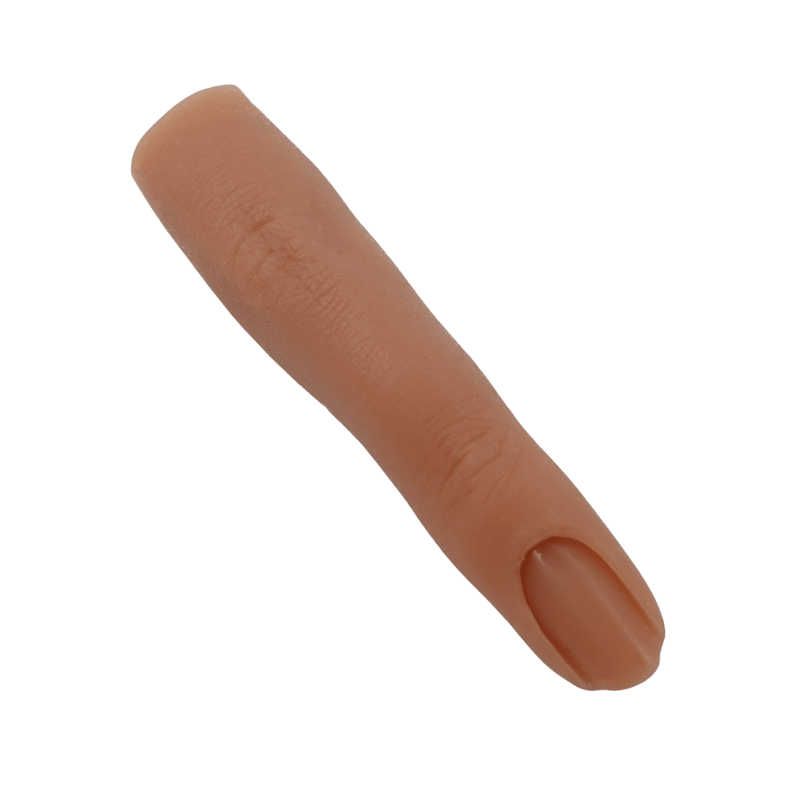 Silicone Practice Finger - 04 Tan - Maskscara