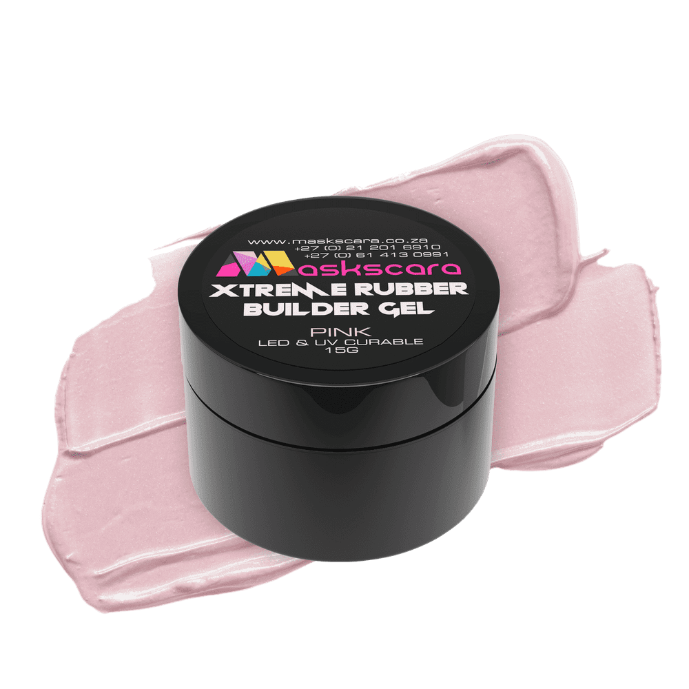 XTREME Rubber Builder Gel - 15G (Pink) - Maskscara