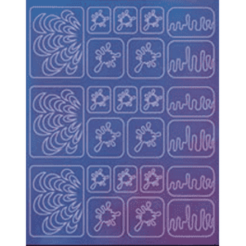 Laser Foil Sticker - (LFSB18) - Maskscara
