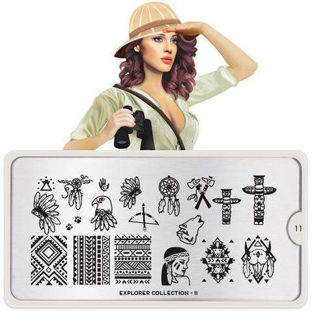 Moyou London Stamping Plate - Explorer 11 - Maskscara
