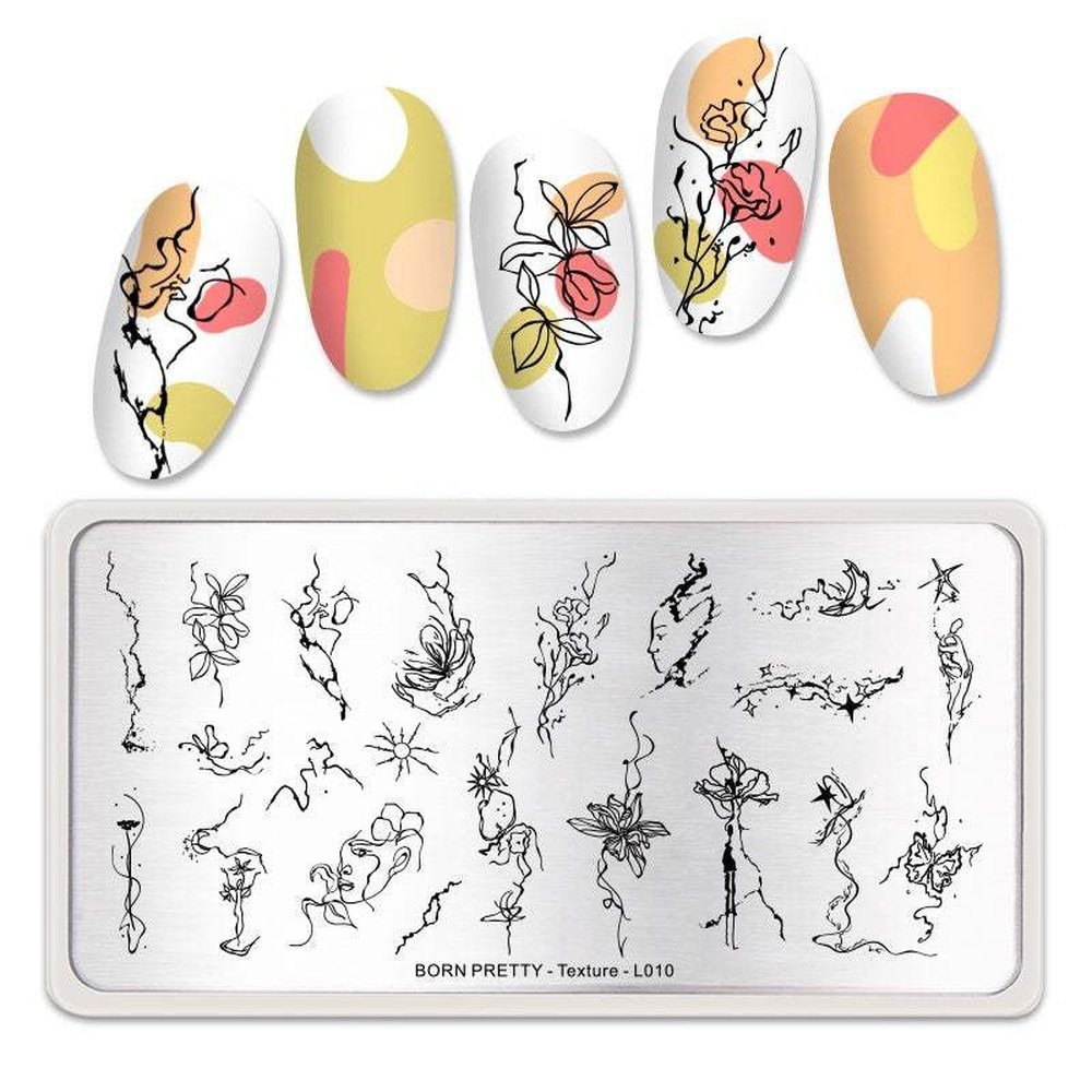 BP Stamping Plate - Texture (10) - Maskscara