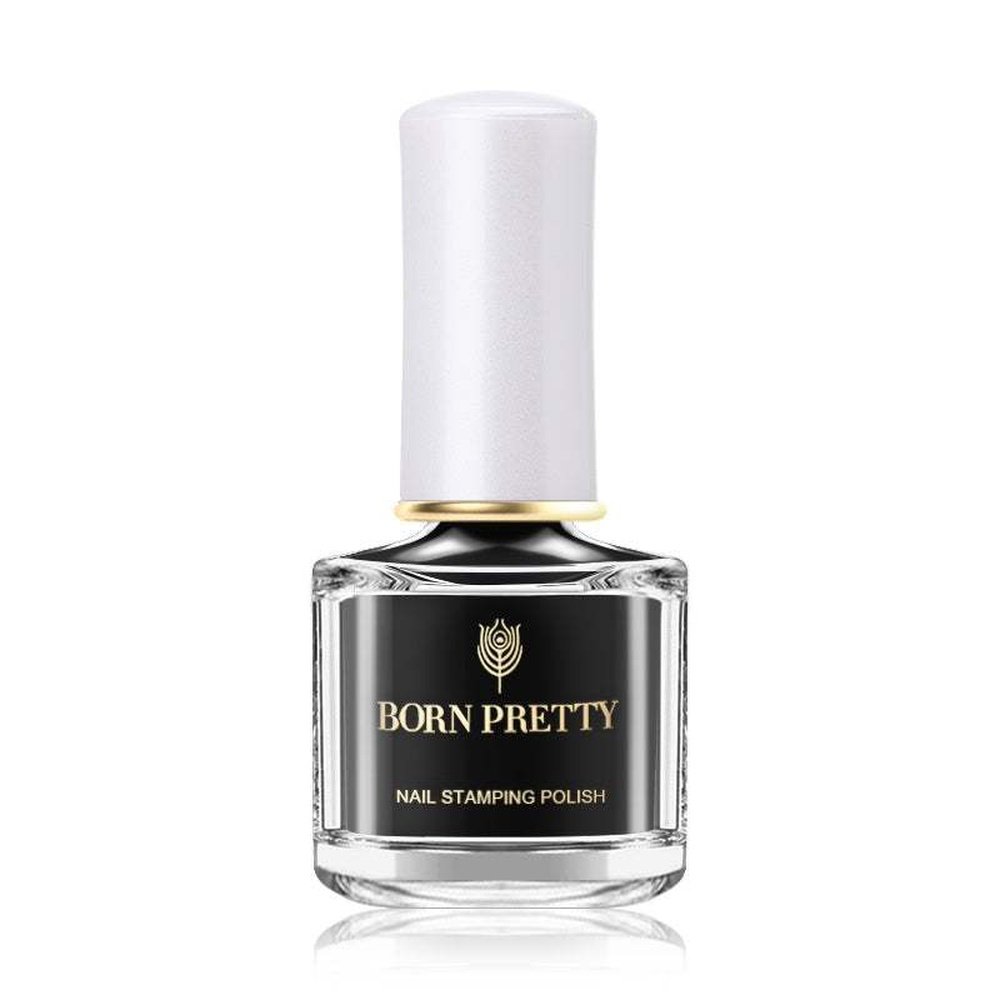 Born Pretty Stamping Polish - Black (6ml) - Maskscara