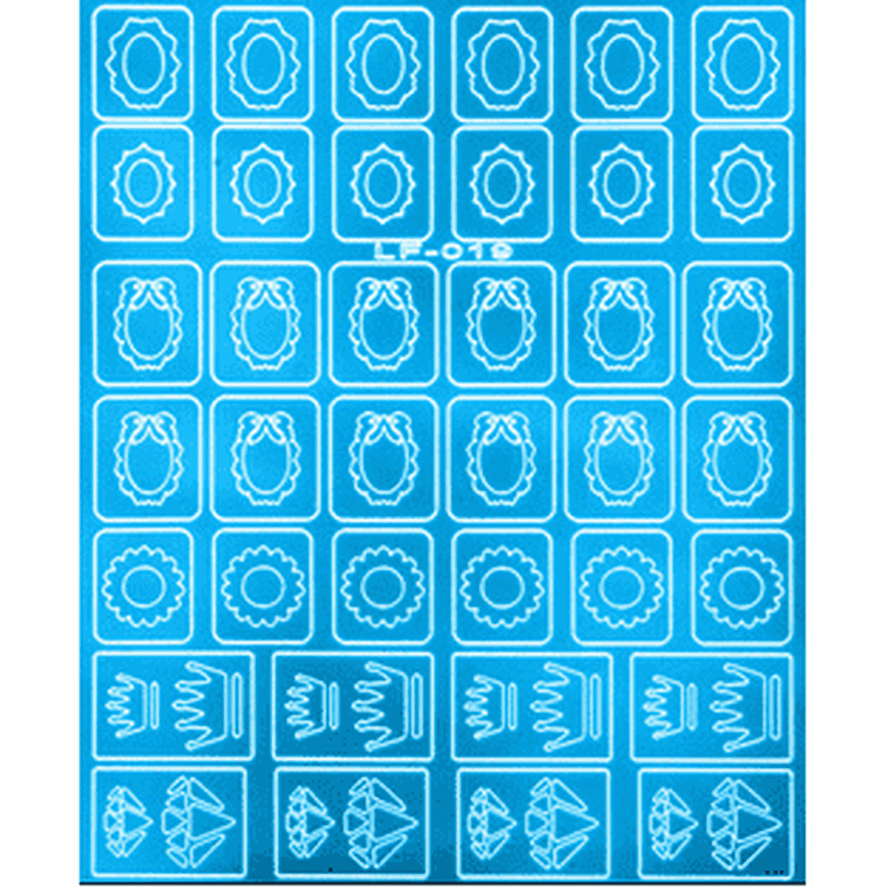 Laser Foil Sticker - (LFSW19) - Maskscara