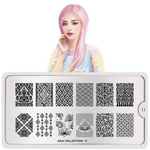 Moyou London Stamping Plate - Asia 11 - Maskscara