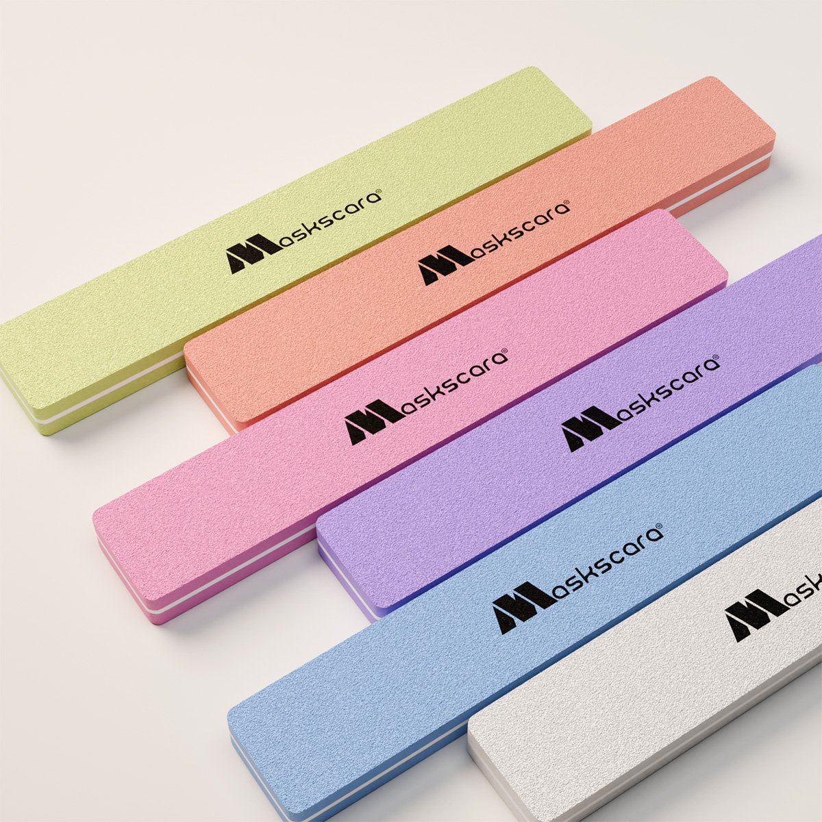 Sponge Board - Multi Colour - Large (Medium Grit) - Maskscara