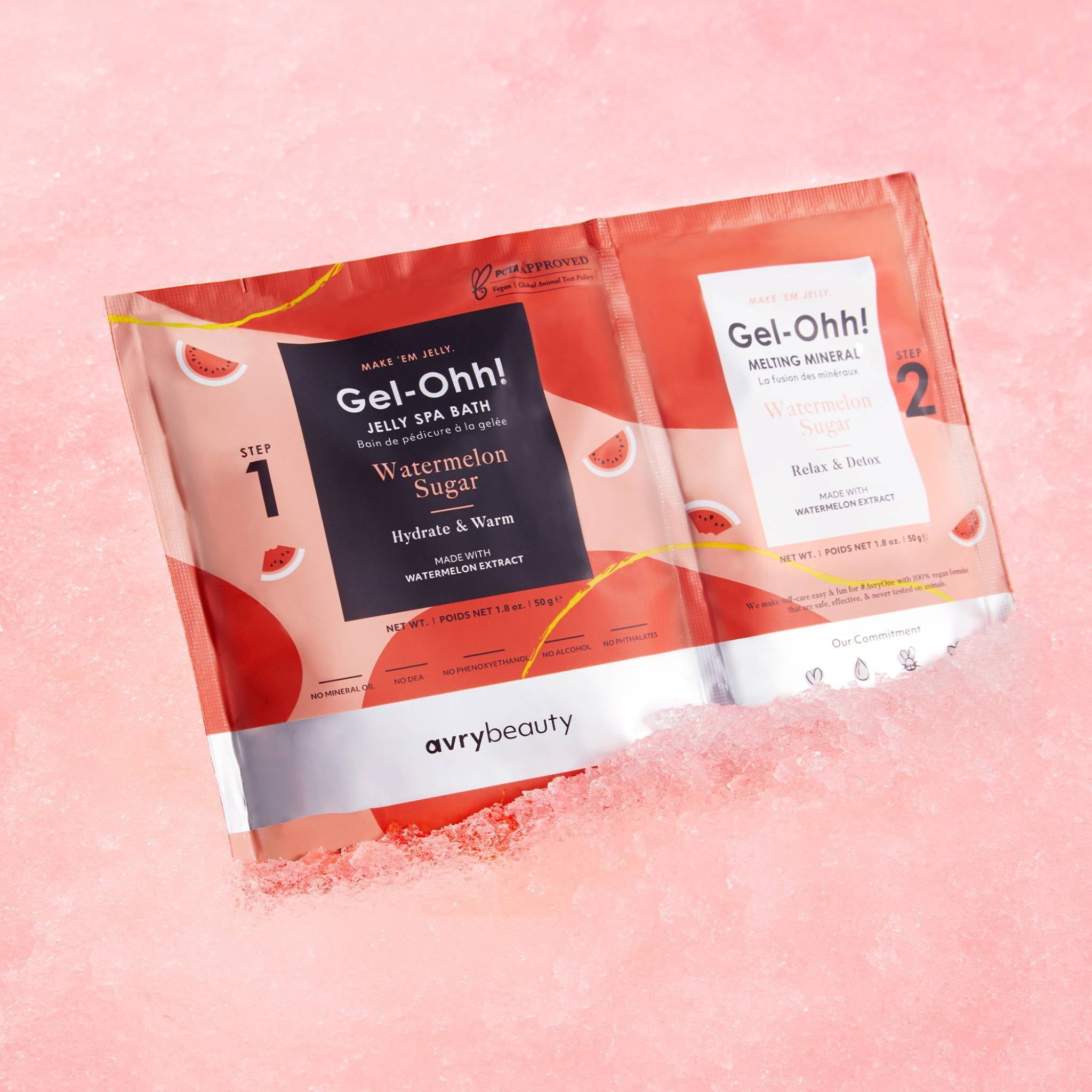 Gel-Ohh Jelly Spa Bath - Watermelon Sugar