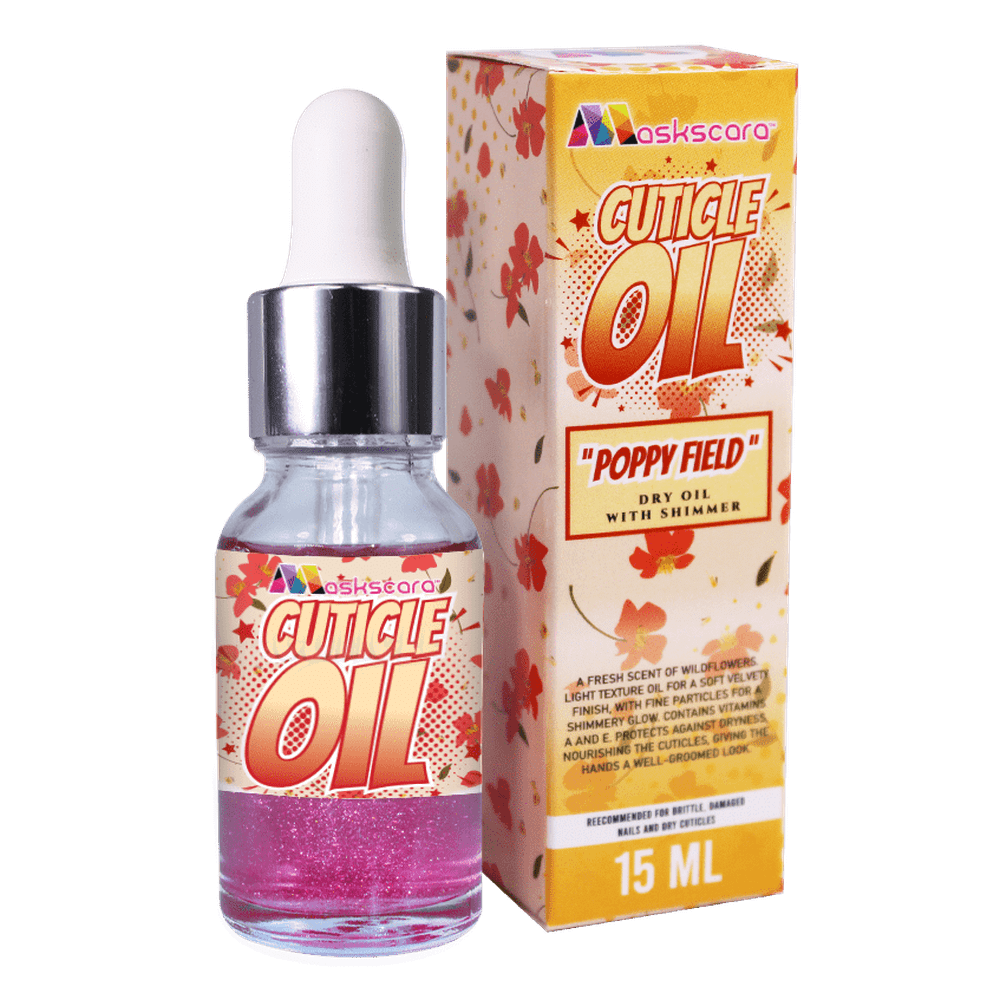 🎁 Dry Cuticle Oil With Shimmer - Poppy Field (100% off)