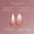 Full Cover Ombre Nail Tips - Almond Nude 3N