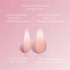 Full Cover Ombre Nail Tips - Almond Pink 3P