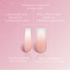 Full Cover Ombre Nail Tips - Square Pink 2P