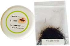 B-Curl Lashes - Thick 0.20 Black 14 mm pkt