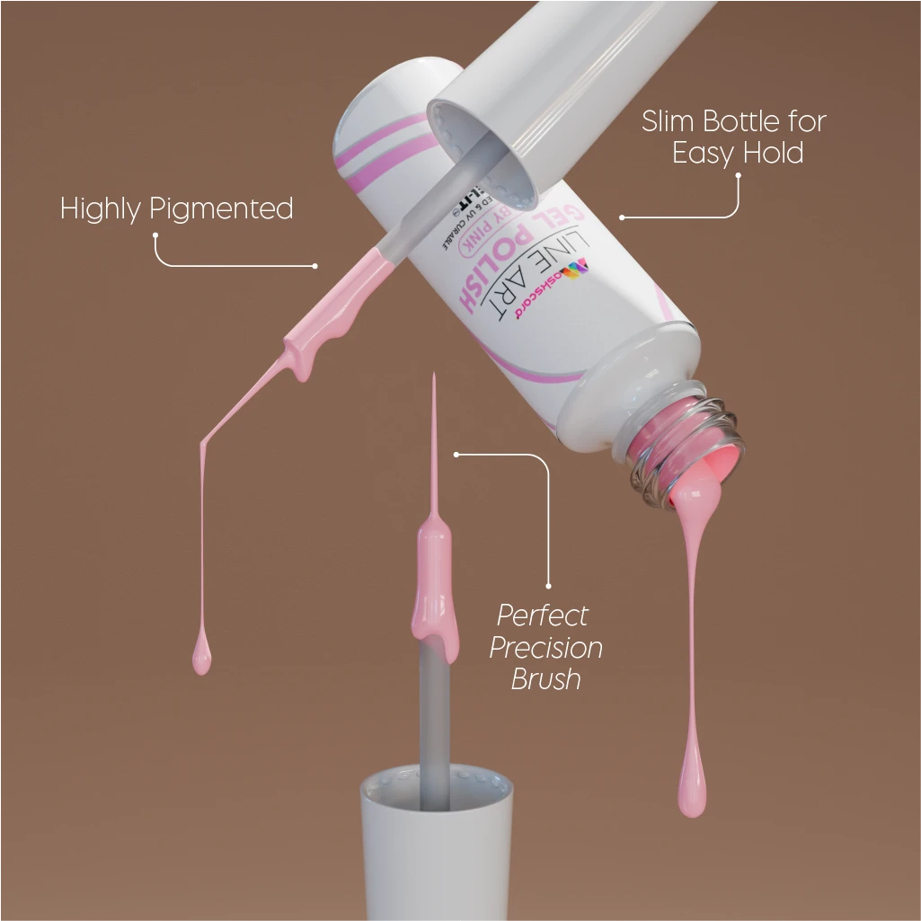 Line Art Gel 7ml - Baby Pink