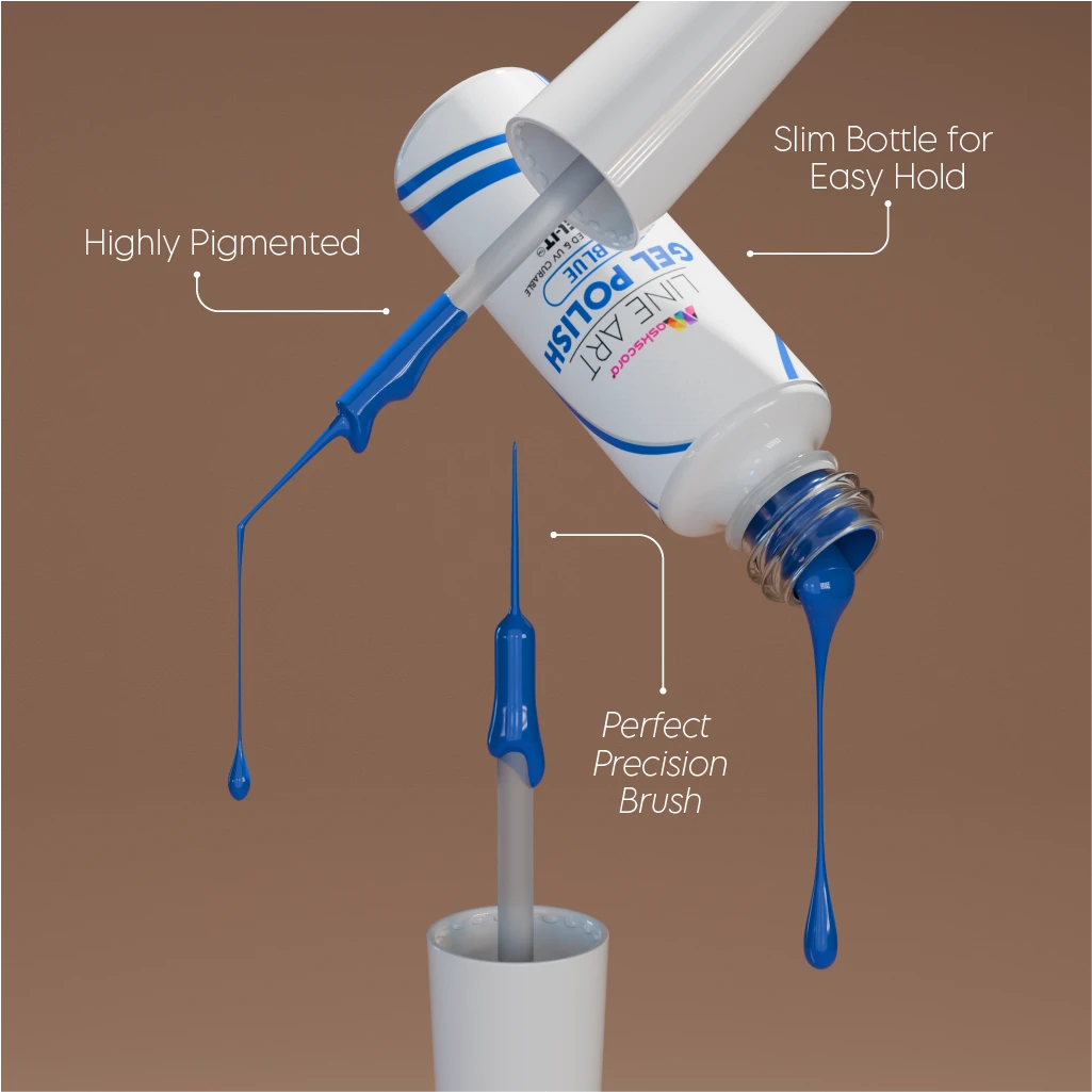 Line Art Gel 7ml - Blue