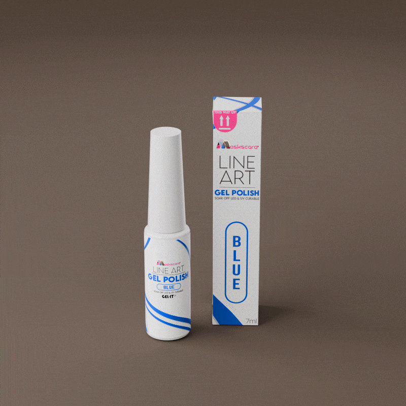Line Art Gel 7ml - Blue