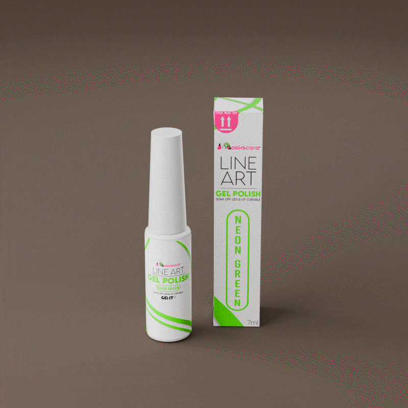 Line Art Gel 7ml - Neon Green