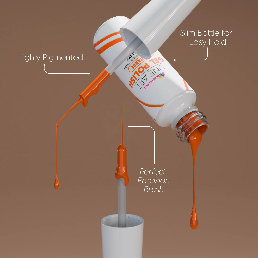 Line Art Gel 7ml - Orange