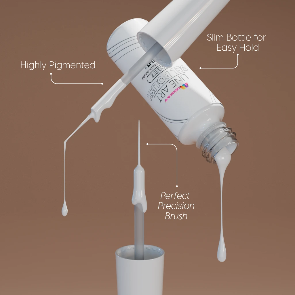 Line Art Gel 7ml - White